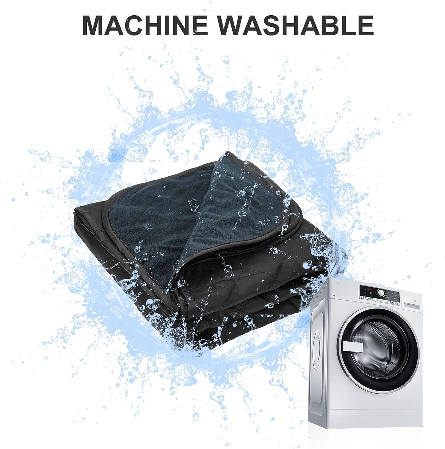 Large Waterproof Camping Blanket 79x57 Sandproof Picnic Travel Outdoor