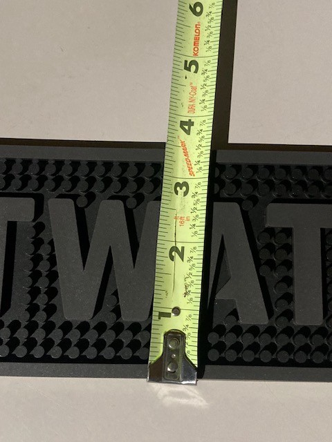 🔥 Cutwater Spirits Beer Rubber Bar Spill Mat Runner for tap handle Kegerator