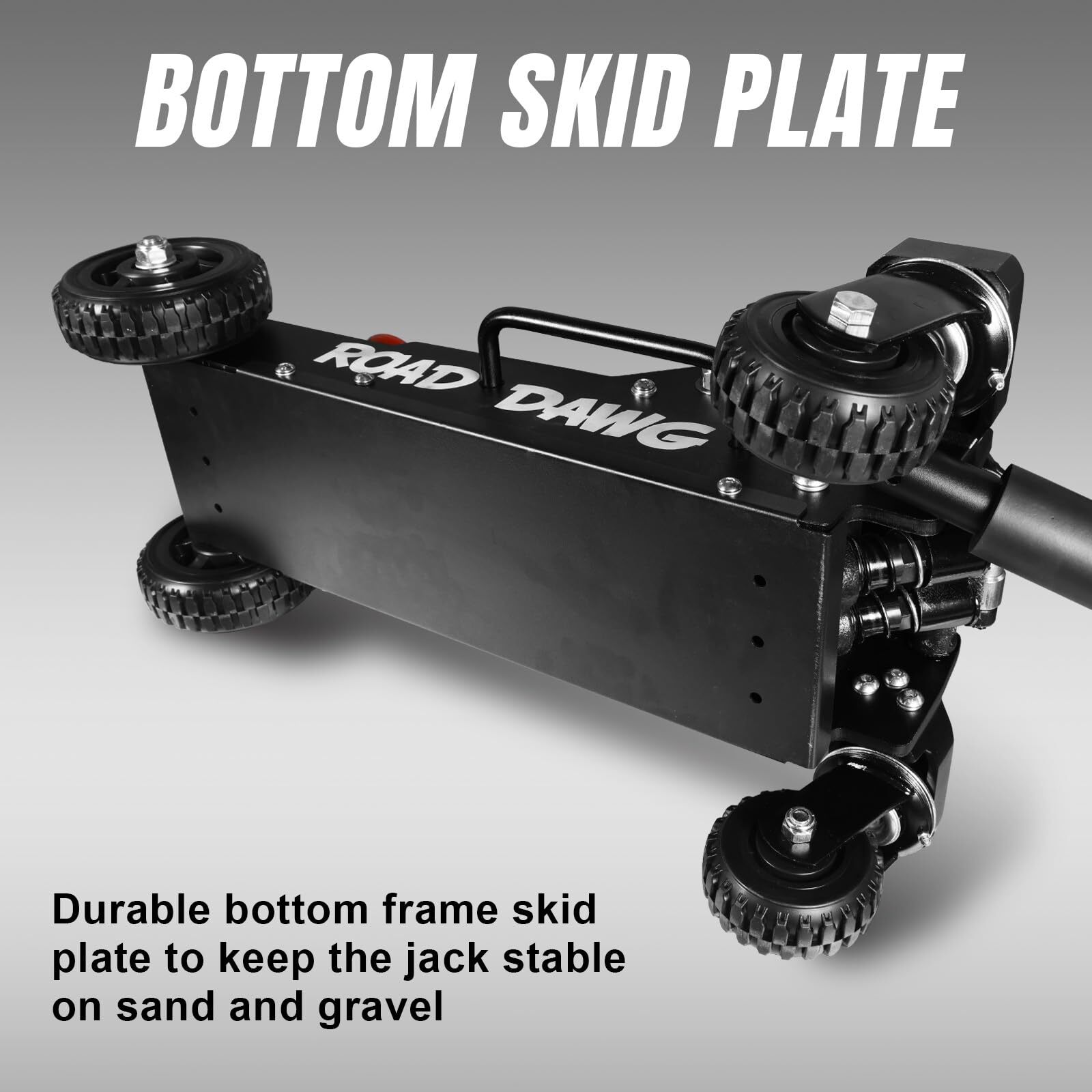 ROAD DAWG 3 Ton,6000lb Big Wheel Off-Road Jack, Lift for off road Vehicles,Torin