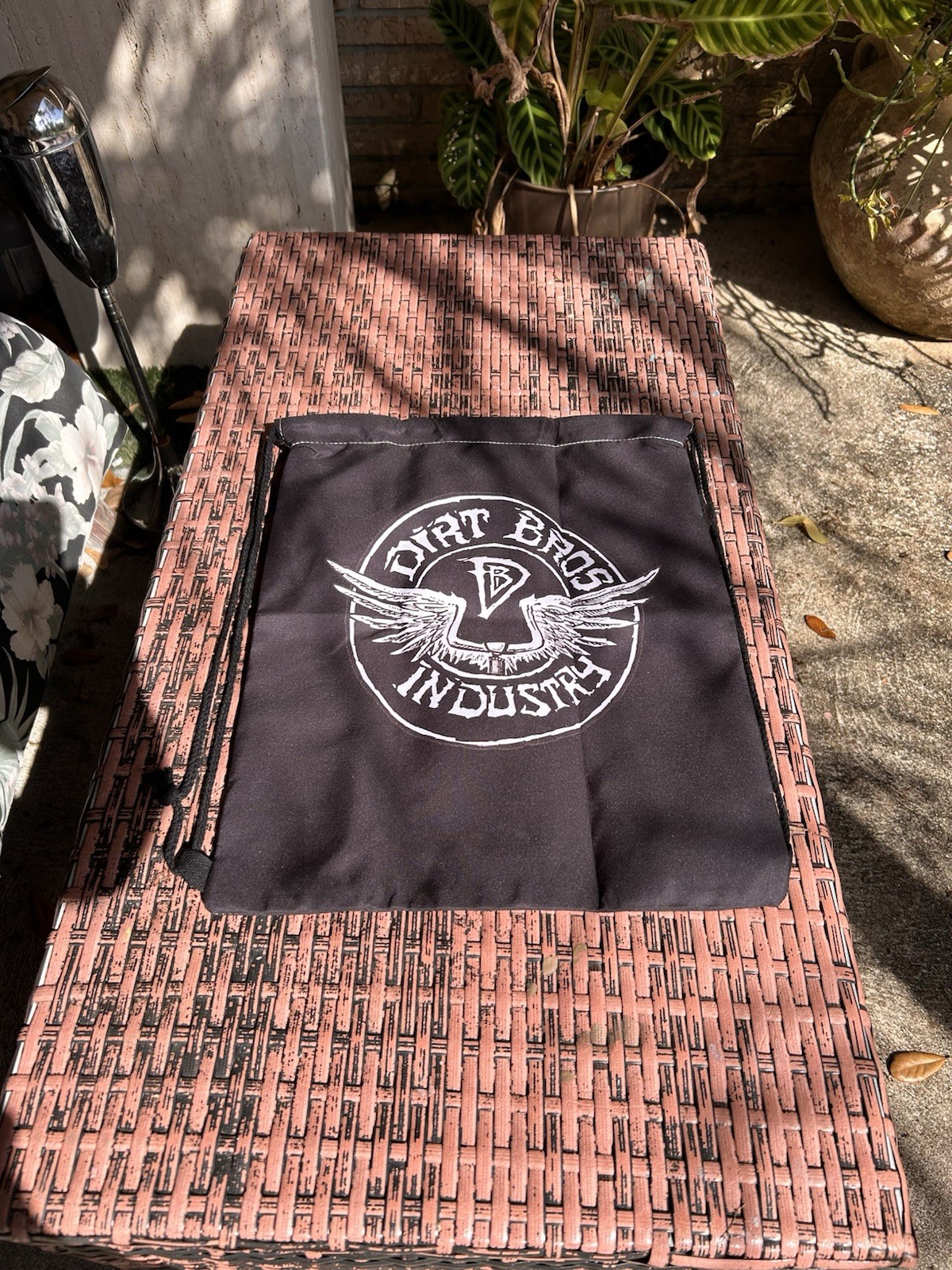 Dirt brothers Bros Old School Mid Bmx Freestyle Vintage Drawstring Backpack