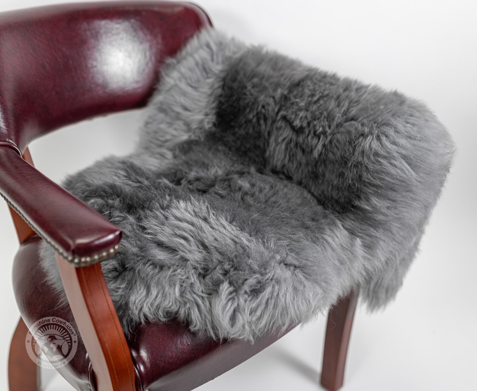 Real Sheepskin Rug Grey - Size 2 x 3'