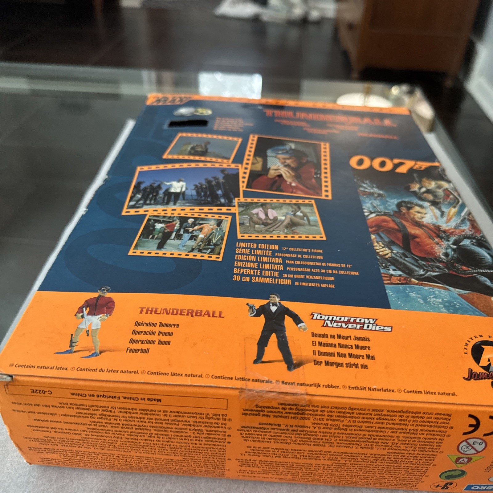 1997 Hasbro Action Man James Bond 007 Thunderball Fast Ship