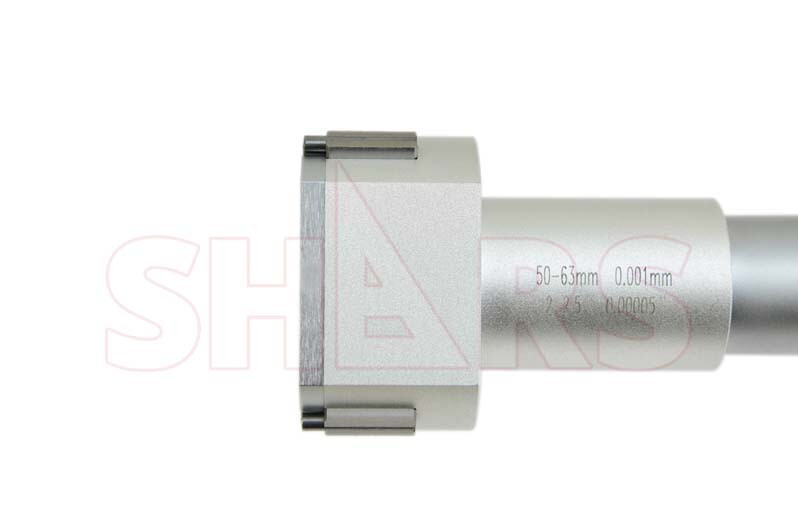 SHARS 1.968-2.480" Electronic Three-point Internal Micrometer .00005" NEW R]