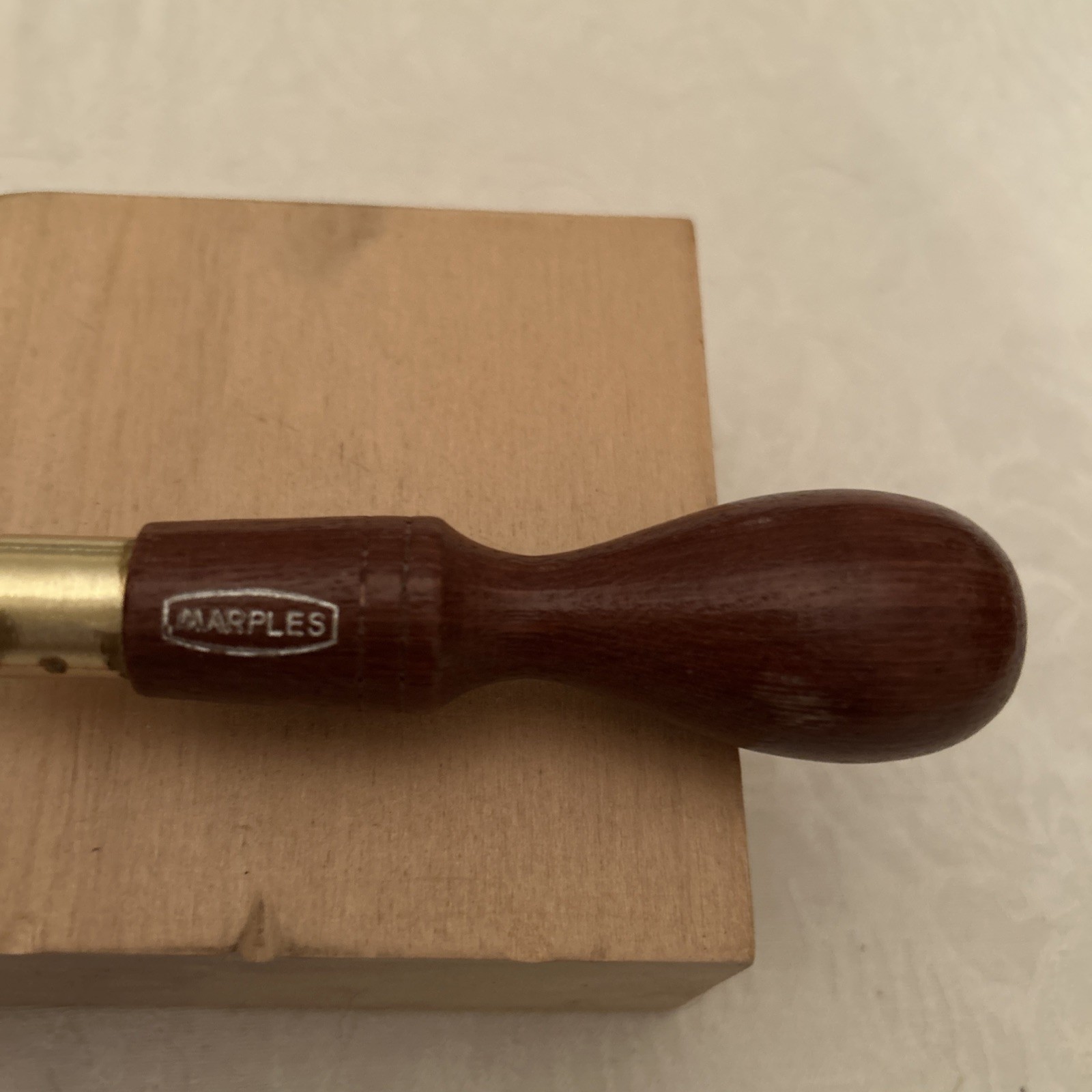 Marples #12 8mm Straight Carving Chisel Veiner Used Tool