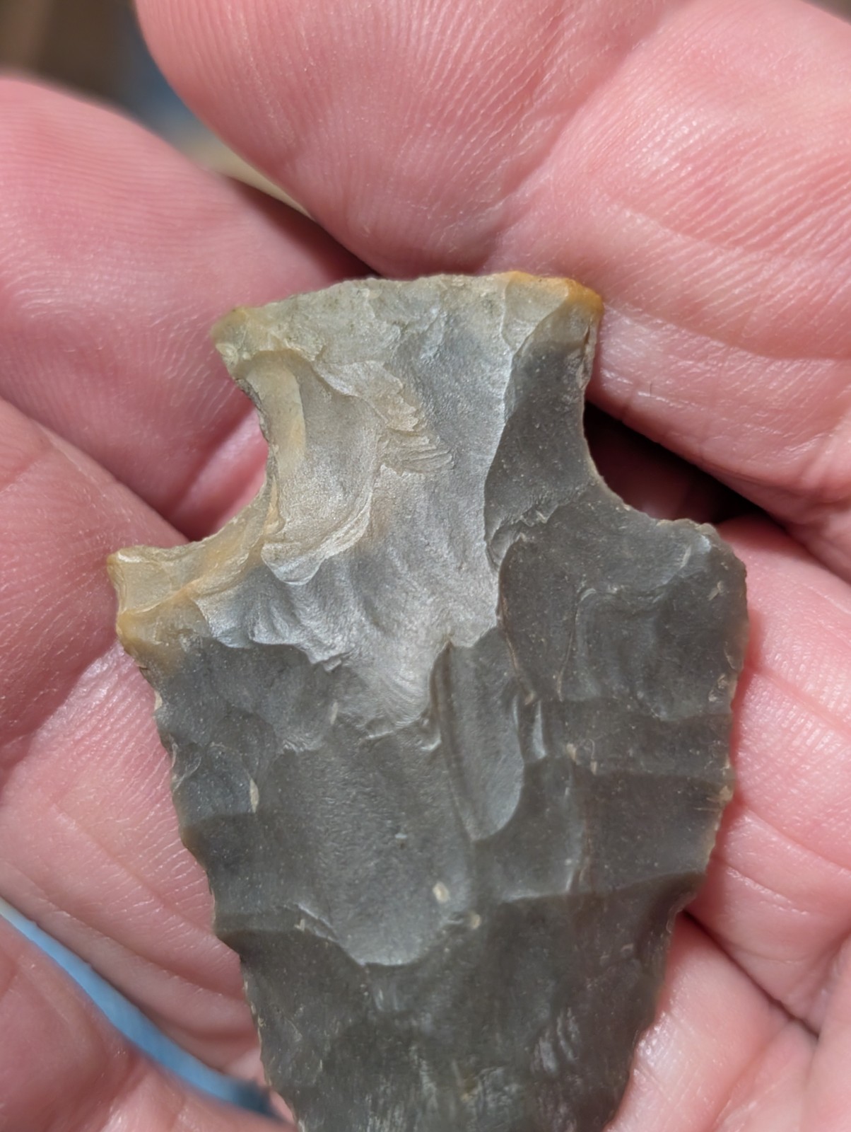 Awesome McIntire, 2 3/16", North Central Alabama, Bangor, Authentic Arrowhead