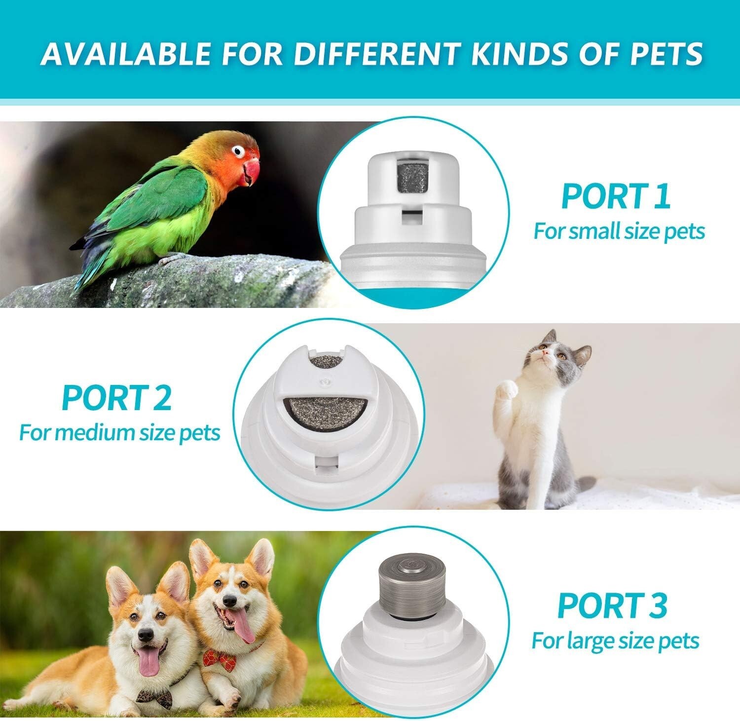 Electric Dog Nail Grinder Pet Trimmer USB Charge Clipper Professional Wholesale