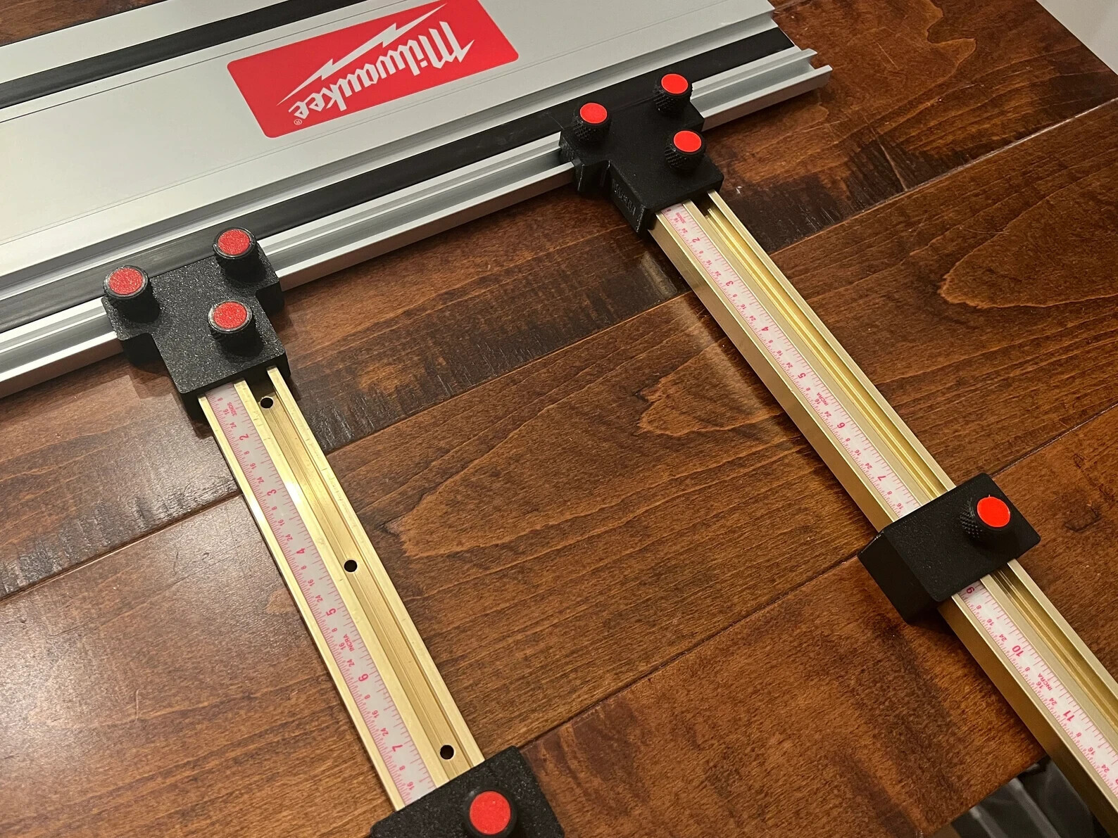 Parallel Guides for Milwaukee Guide Rails and Track Saws By ToolCurve