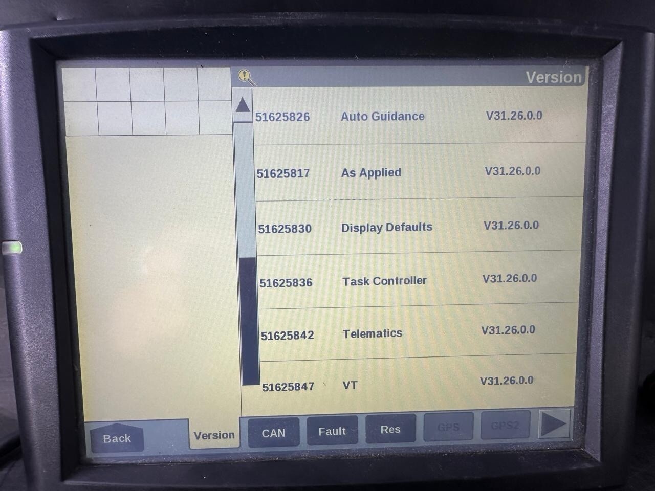 FRED II Case IH AFS PRO 700 color Display Inteliview IV