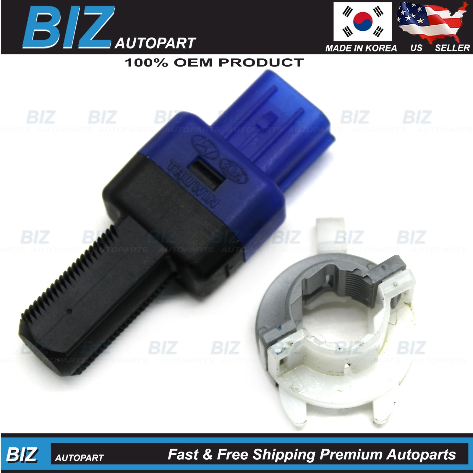 OEM Brake Stop Light Switch for 2018-2025 Genesis Hyundai Kia Models 93810-J3000