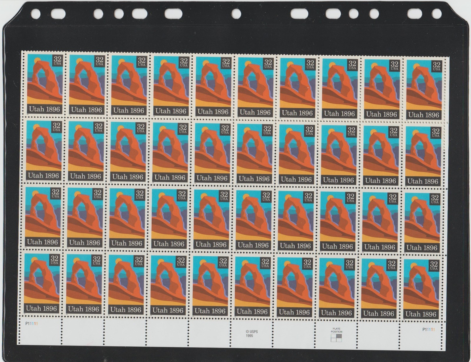 **ANCHOR 5 New Stock Pages 1S (1- row) Sheets - Black sheets / Double sided ..