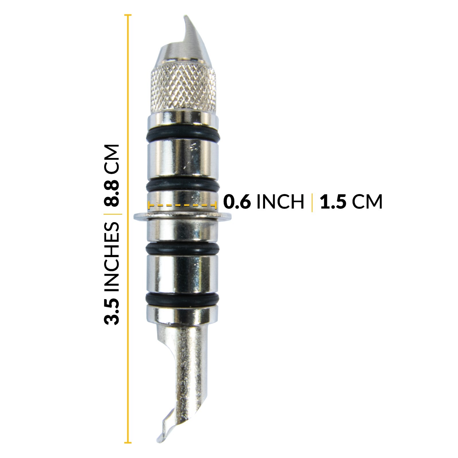 Wheel Clamp Studs, Reversible Rim Locator Pins, Hunter Style, Set of 4