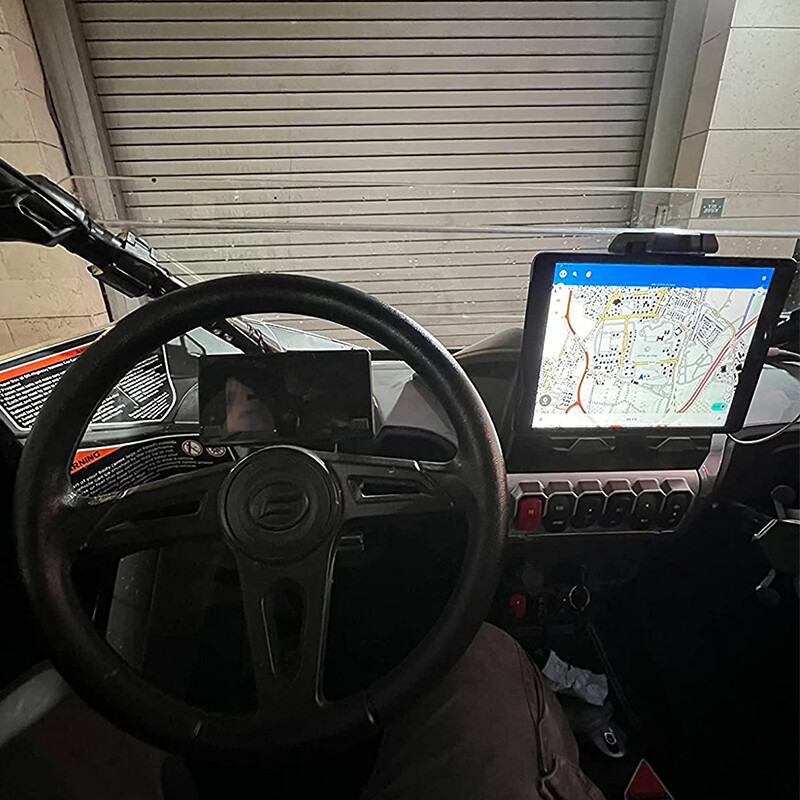 KEMIMOTO Electronic Tablet Device Holder GPS Mount for CFMOTO ZFORCE 950 2020-24