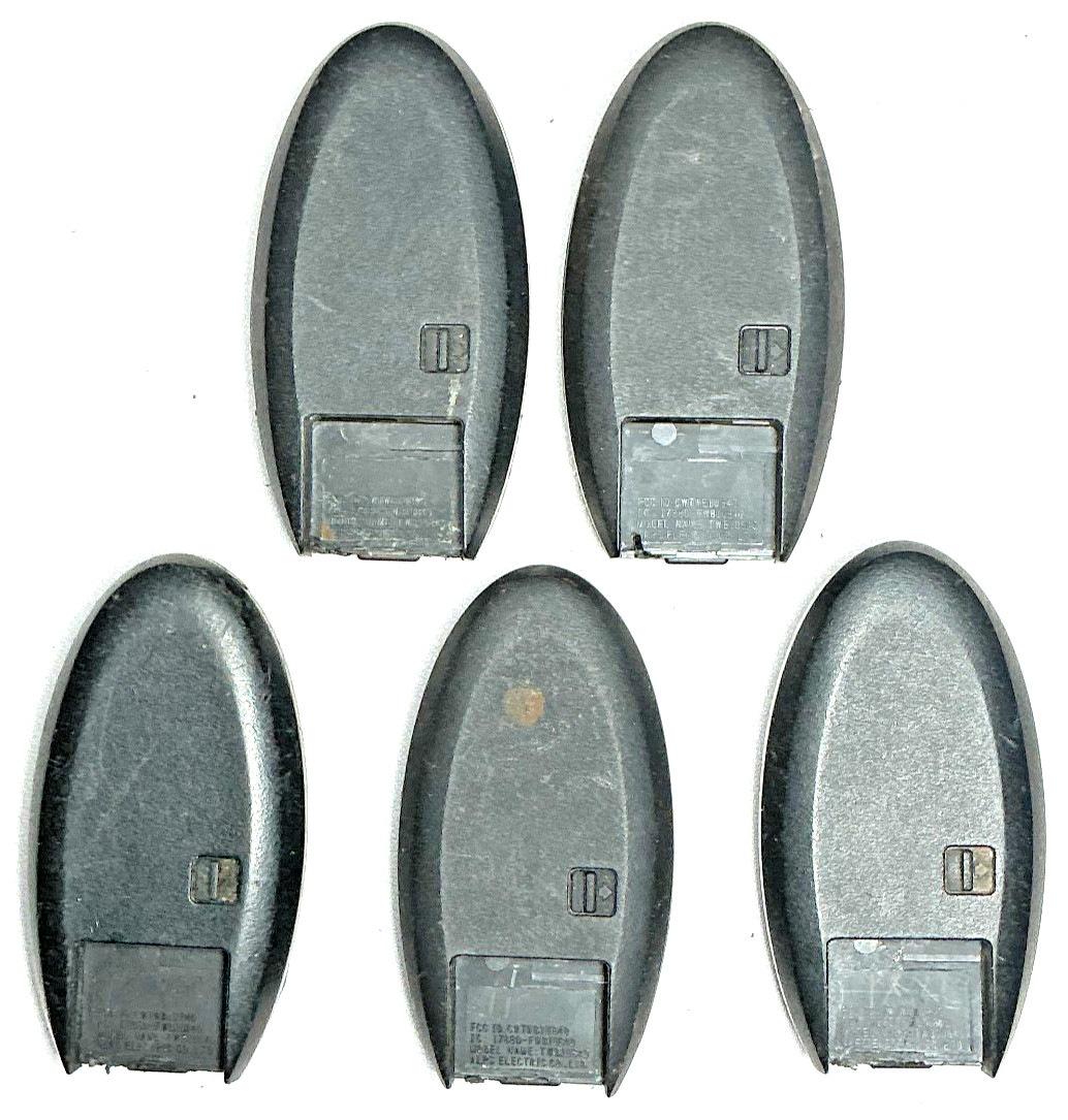 Lot 5 Nissan OEM Keyless Entry Remote Key Fob CWTWBU840, TWB1U840 ID 46 Chip
