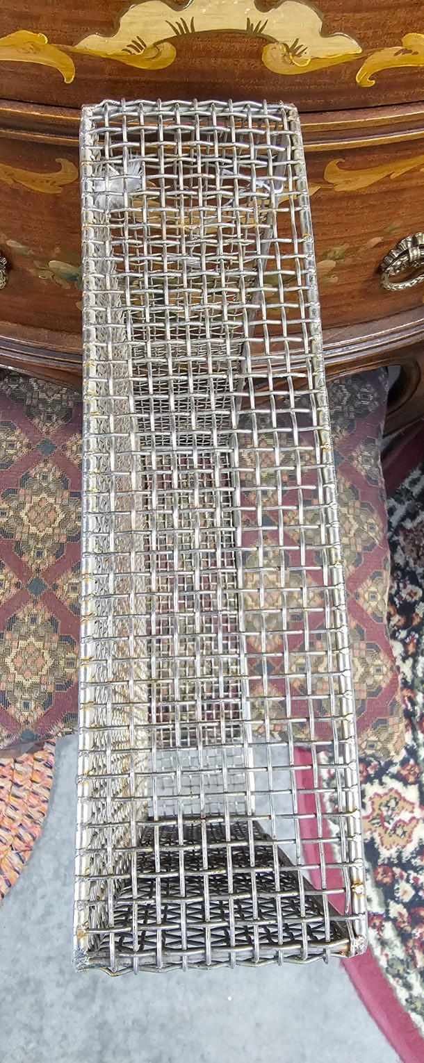Vintage Wire Mesh Tray Basket