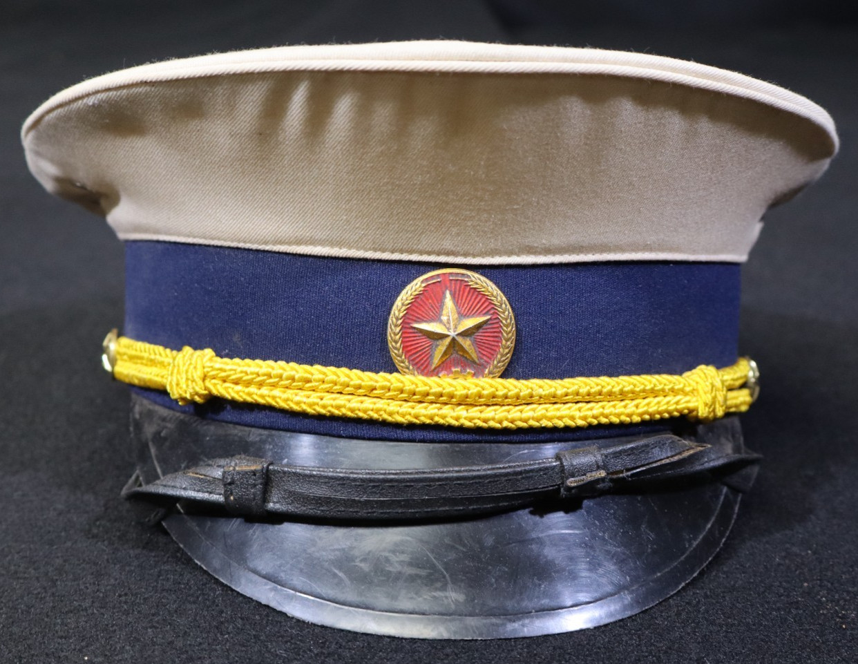 Original Vietnam North Vietnamese Army N.V.A Navy Officers Visor Cap