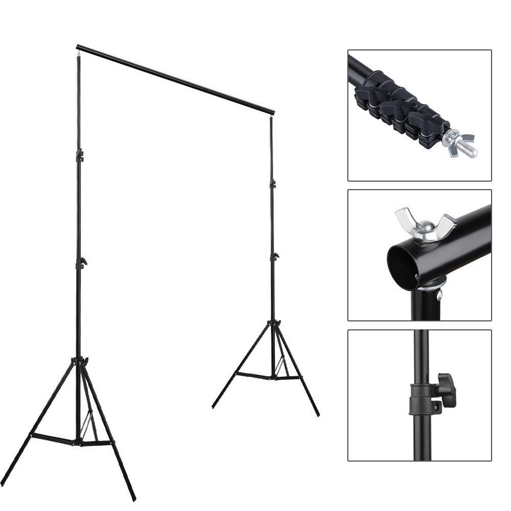10ft Heavy Duty Photo Video Studio Backdrop Background Support Stand with Bag