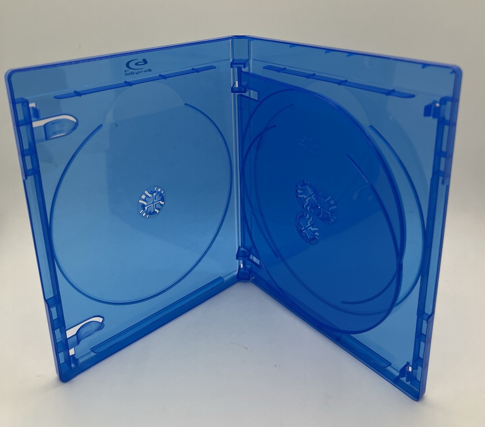 SALE! 3 PCS NEW 15mm Blu-Ray 4-Disc Case With BluRay Logo, BL1504