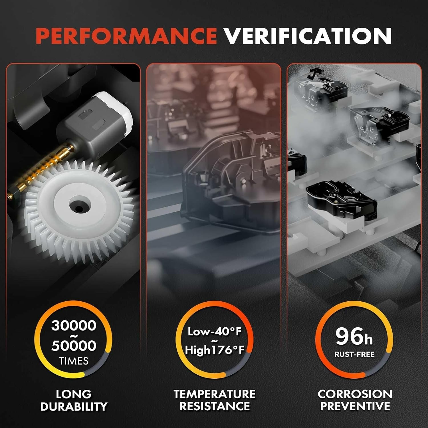 A-Premium Front Left Door Lock Actuator for VW Beetle Golf Jetta Passat 99-10