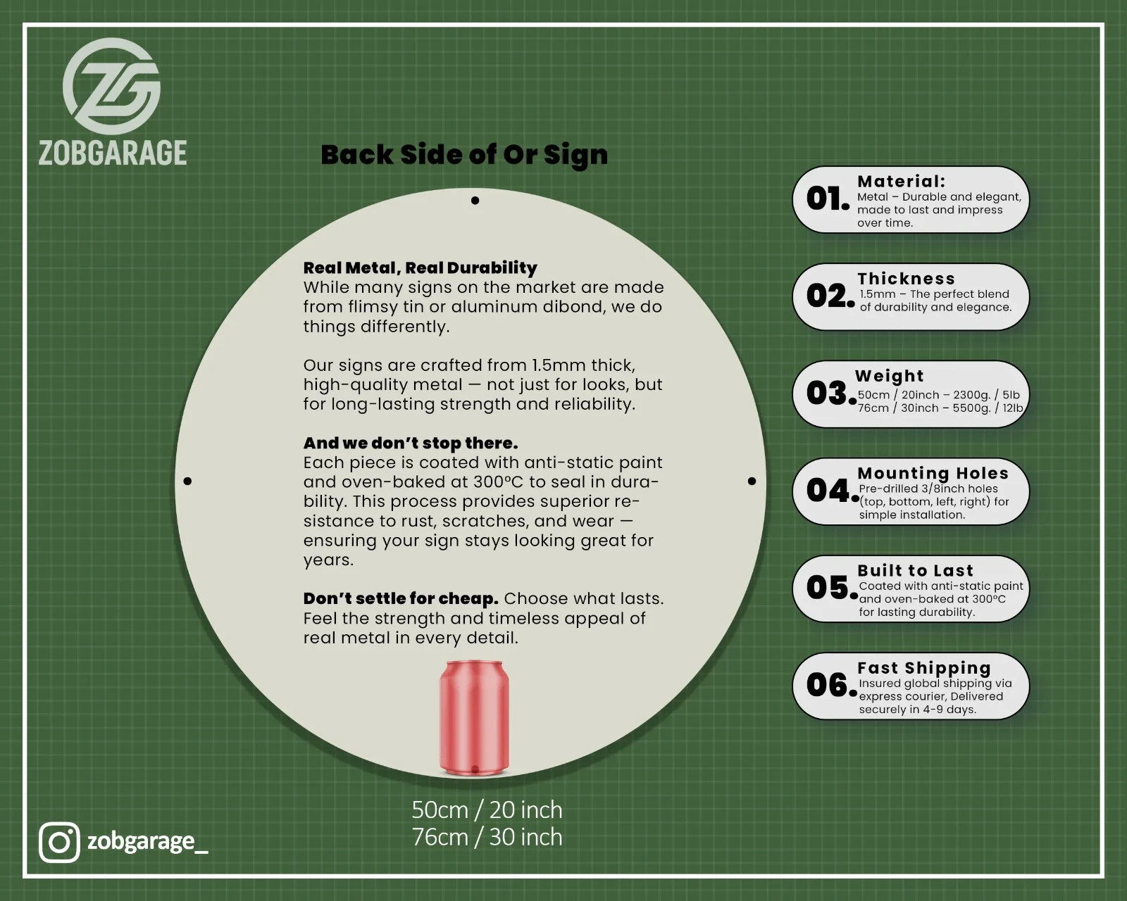 COCA-COLA x MICKEY MOUSE – Vintage Heavy Metal Sign (XL – 19.7” / 50 cm)