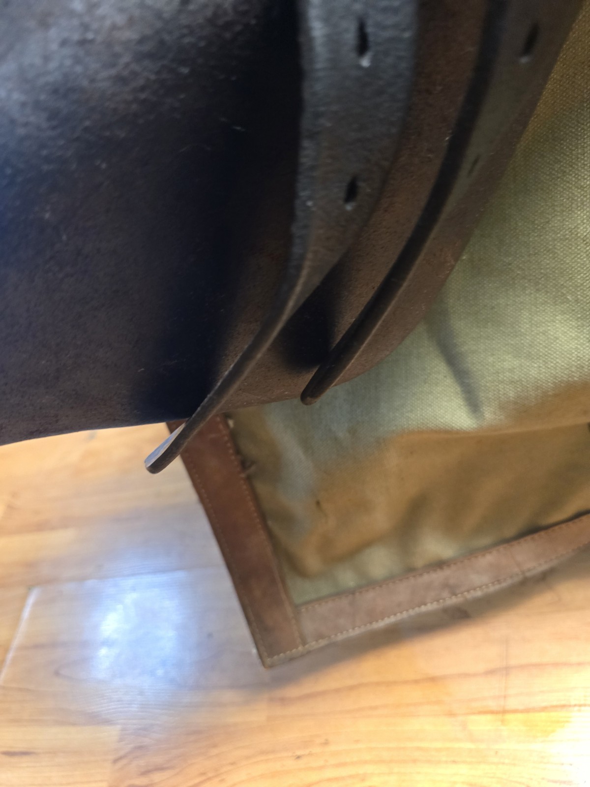 US Cavalry Training Saddle With Straps