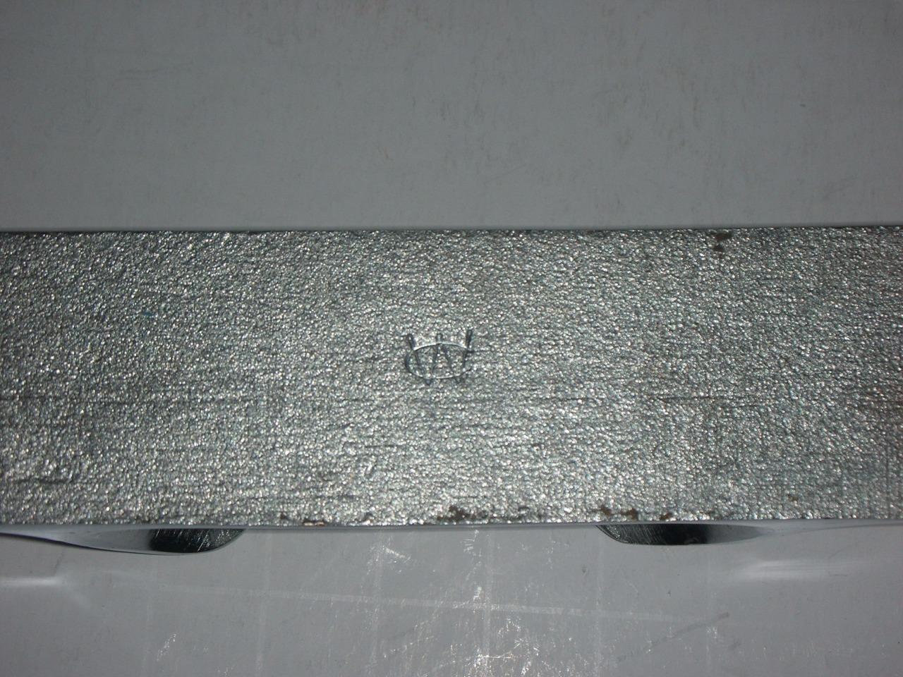 Wilcox Crittenden Straight Stern Chock 6" x 1 3/16" SS Marine Boat 1" Rope