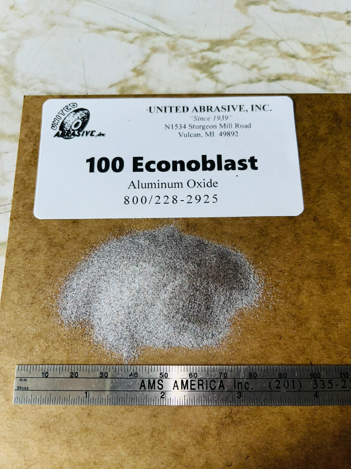 Aluminum Oxide: 500 lbs - 80 Grit (Medium) - Blast Cabinet Abrasive Media tough