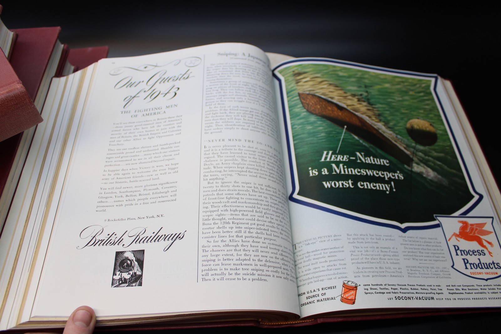 FORTUNE Magazine Hardcover Bound Magazine Volumes – 1934-1985 Library Volumes