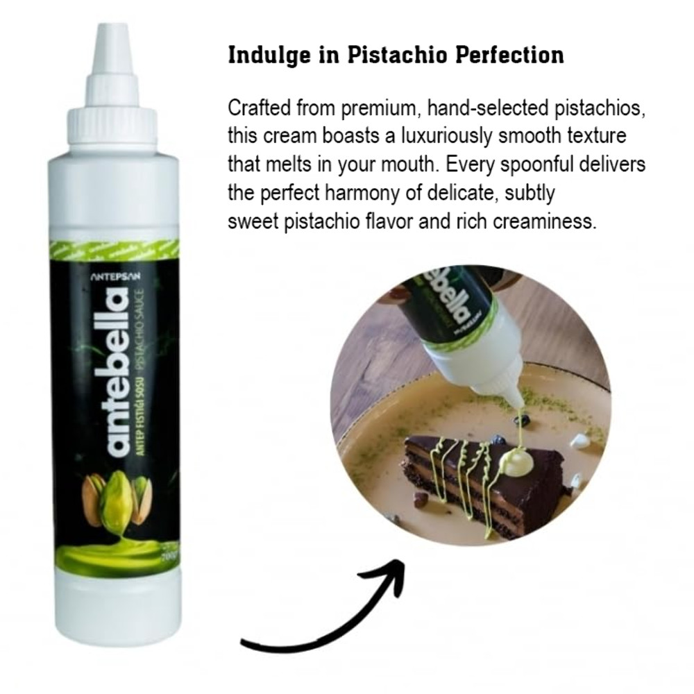Pistachio Nut Sauce, 11% Pistachio, Sauce for Dubai Chocolate, 700gr/25oz