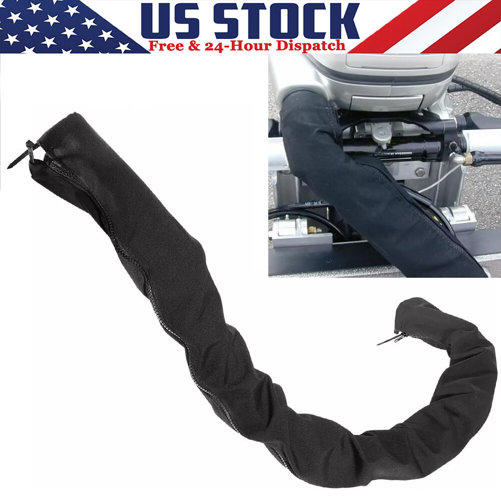 Outboard Marine Cable-Hose Rigging Protector Cover 48" Zippered Sleeve ZRS-1-DP