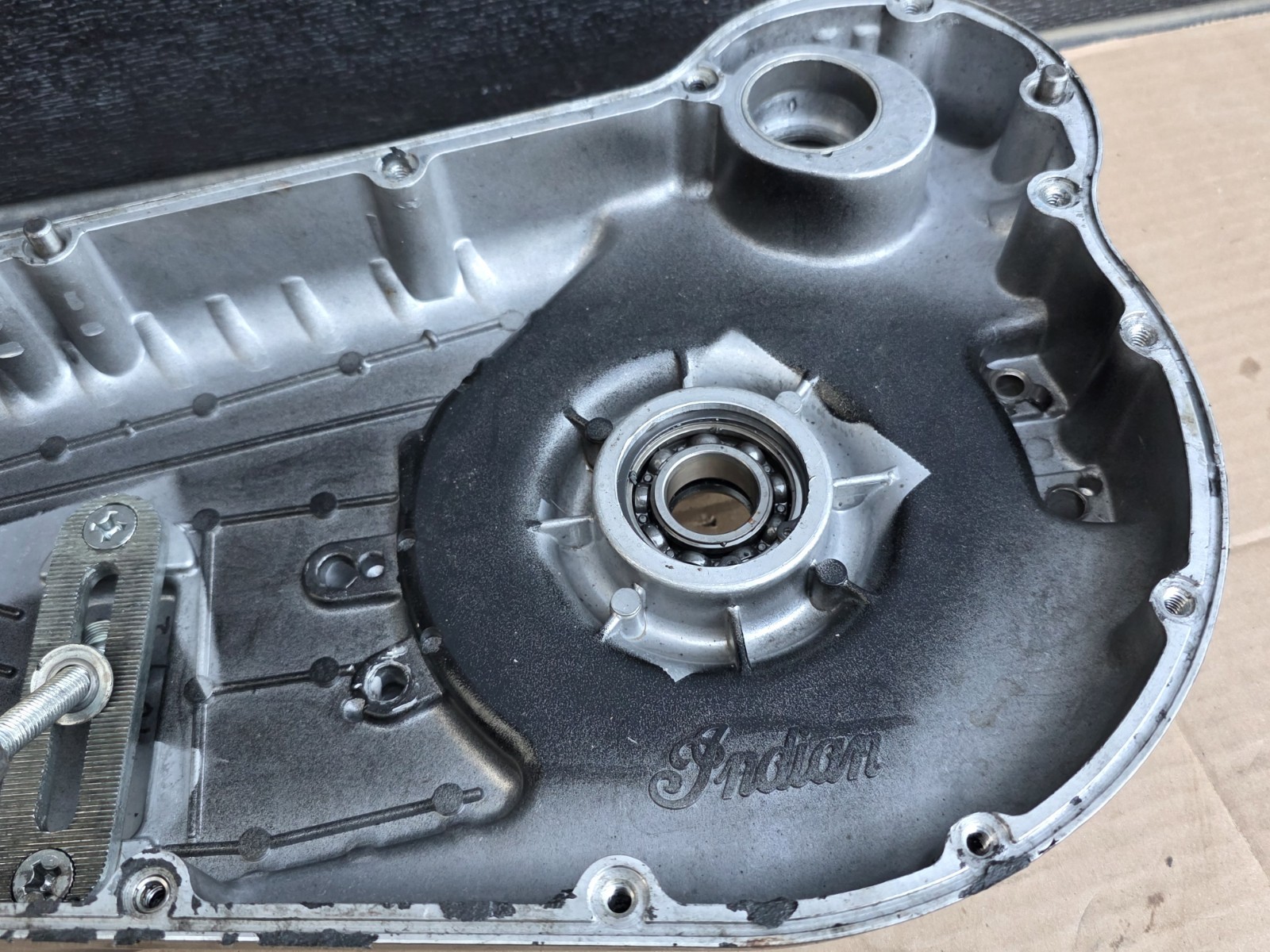 2002 & 2003 Indian Gilroy Scout Left Engine Inner Primary Clutch Housing Cover