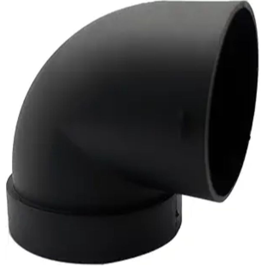 Air Heater Duct Connector, 75mm/3inch L-Shape Elbow Ducting Pipe Outlet 1PCS