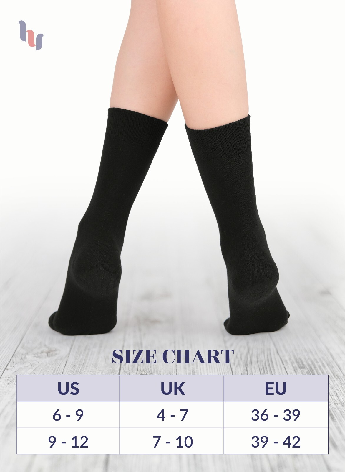 WOMEN Dress Crew COTTON Socks, MEDIUM AND LARGE, CASUAL, 4 Pairs