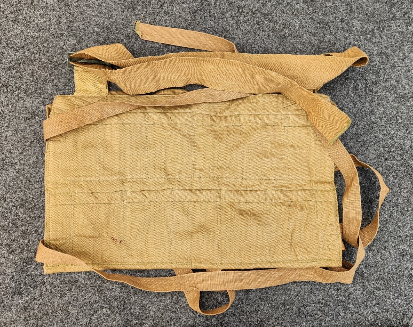 1918 WWI 11 POCKET FIELD GRENADE VEST**UN-ISSUED**INSPECTION STAMP**