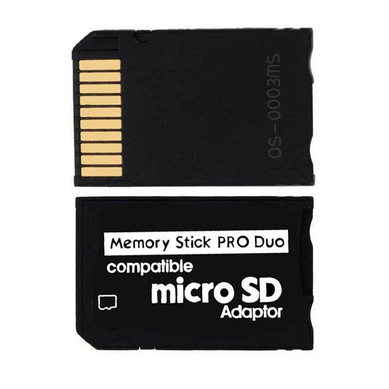 Adapter for Micro SD SDHC TF Card to Memory Stick MS Pro Duo PSP Support 64GB
