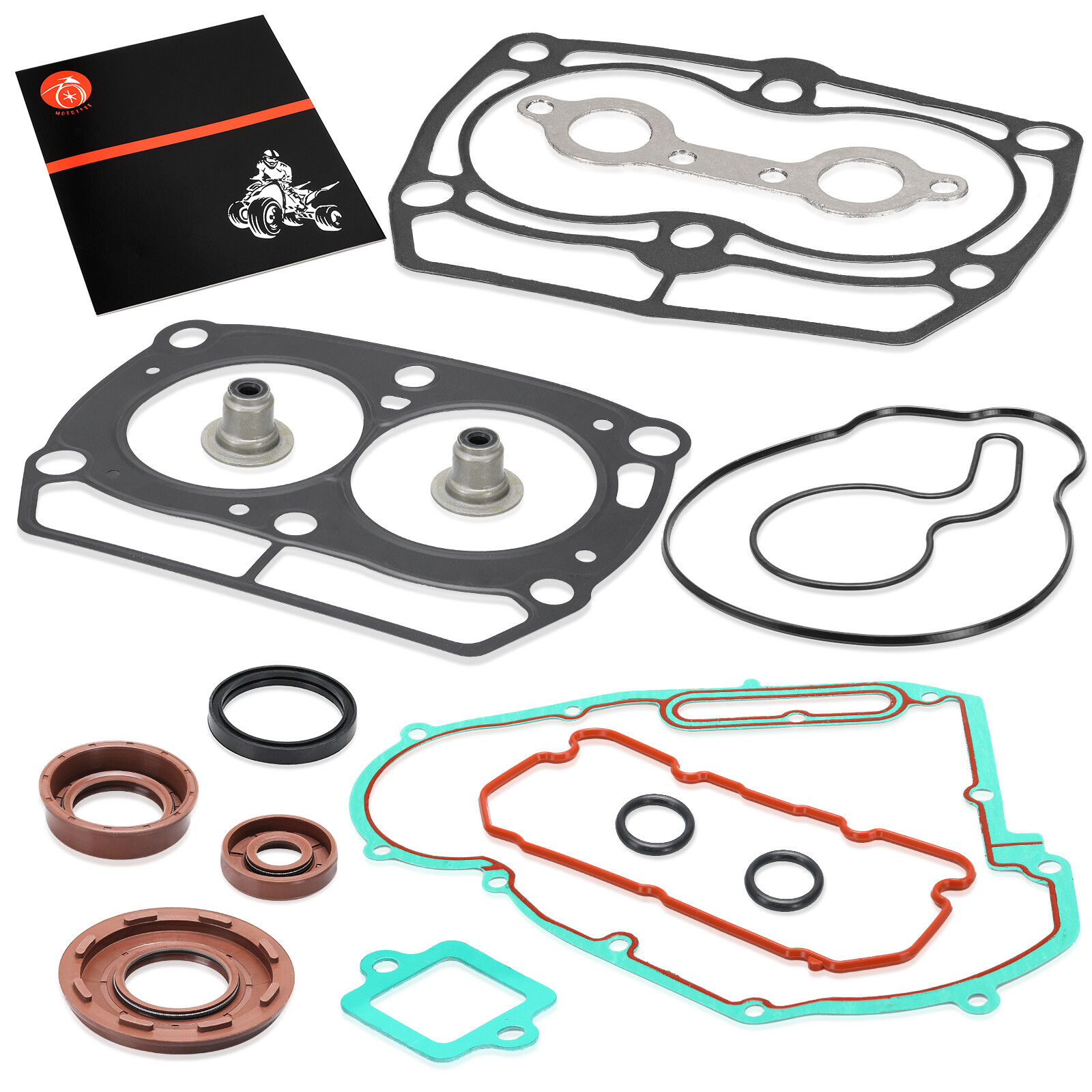 Top End Cylinder Water Pump Gasket Seal For Polaris Ranger 800 RZR S 4 800 11-17