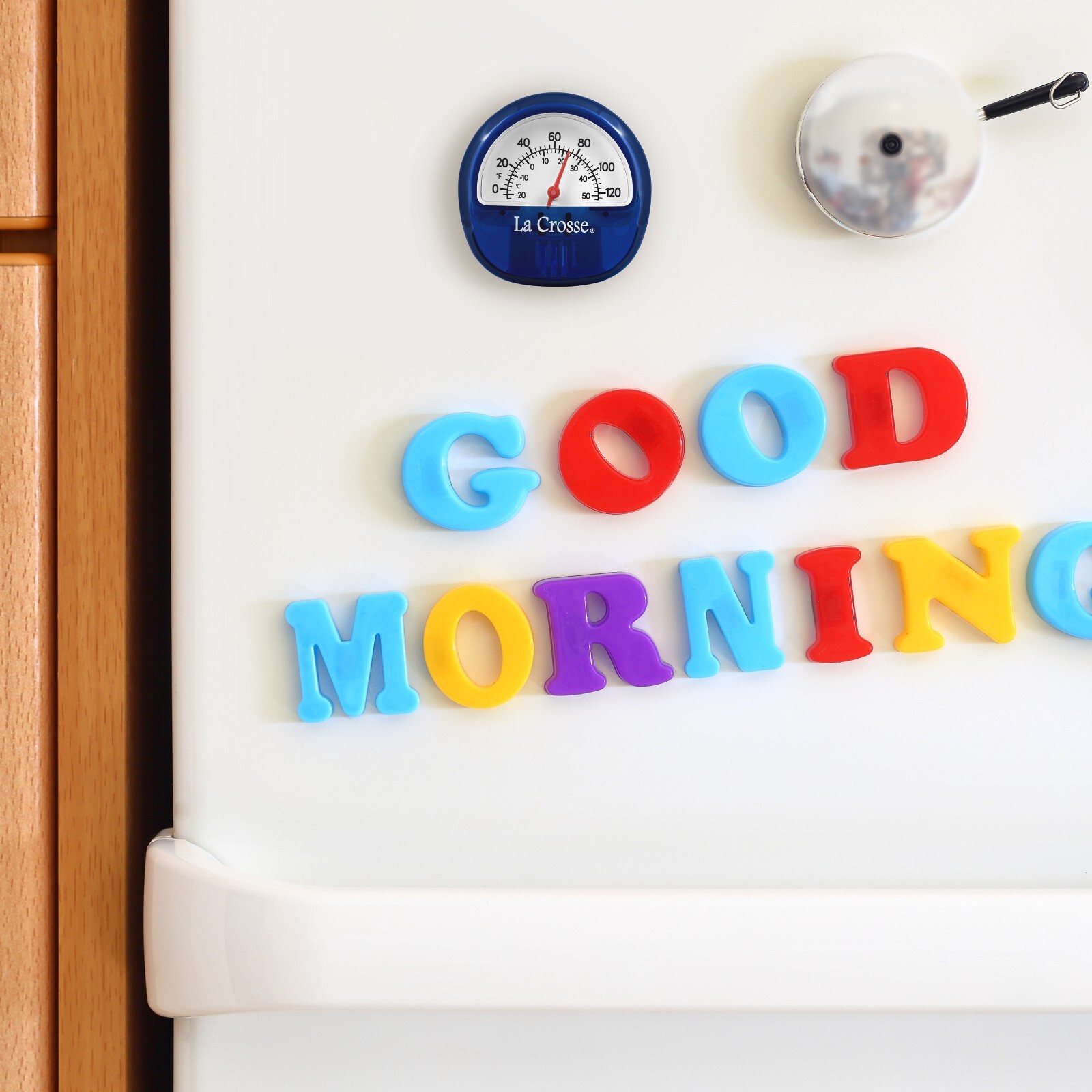 104-106 Series La Crosse Mini Indoor/Outdoor Analog Temperature Gauge