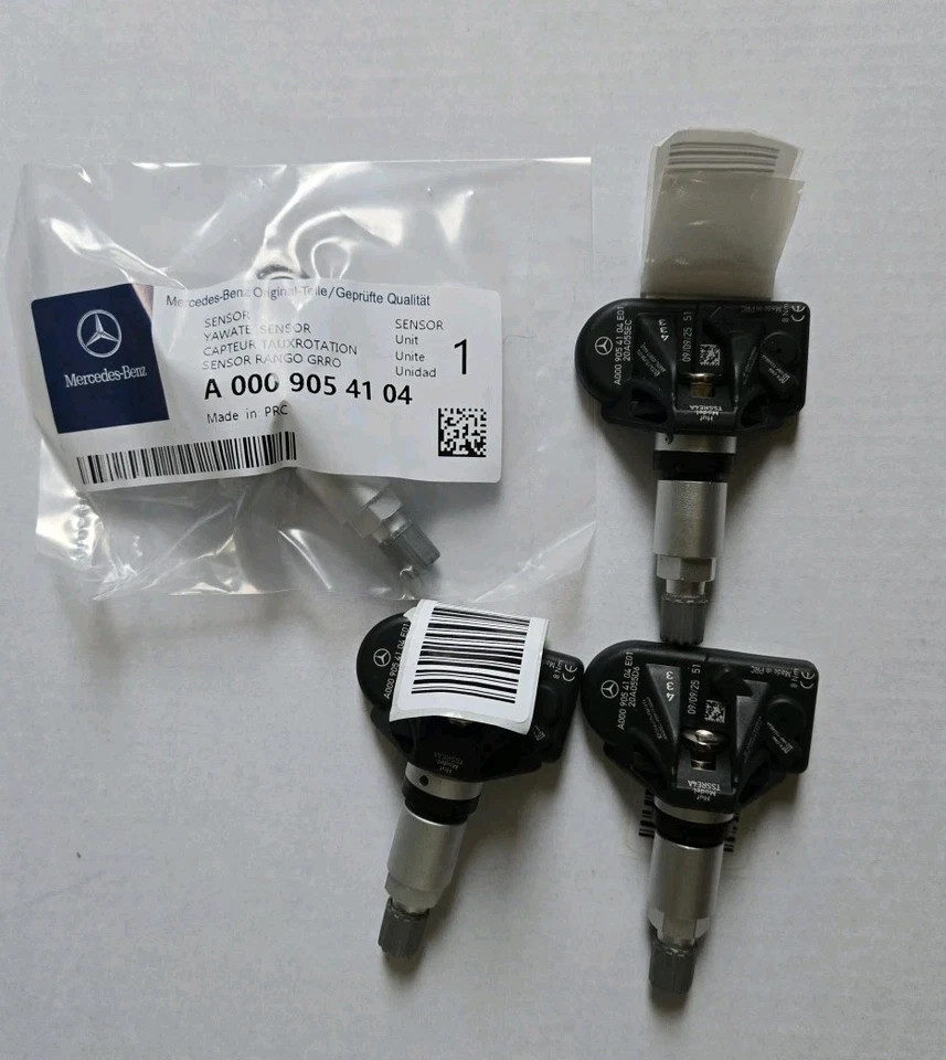 4PCS GENUINE OEM TPMS Tire pressure Sensors A0009057205 For MERCEDES-BENZ NEW