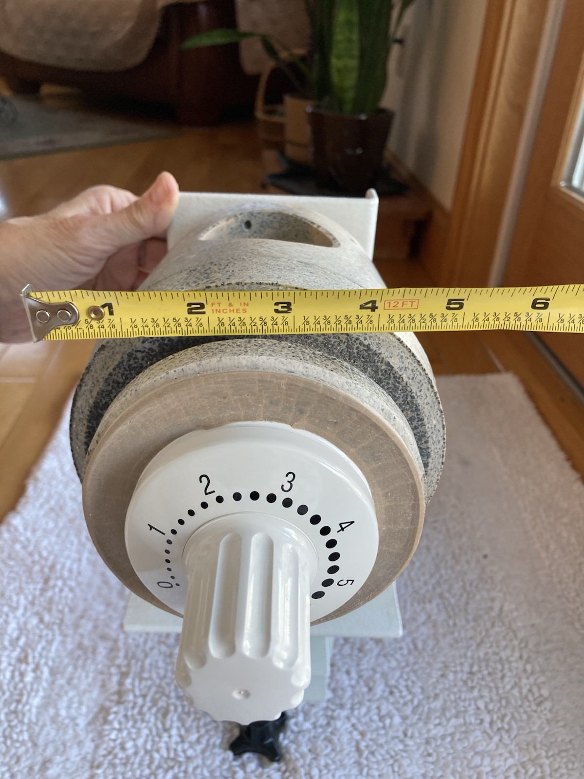 Schnitzer Model OH Hand Grain Mill--millstone & durable metal frame--GERMANY