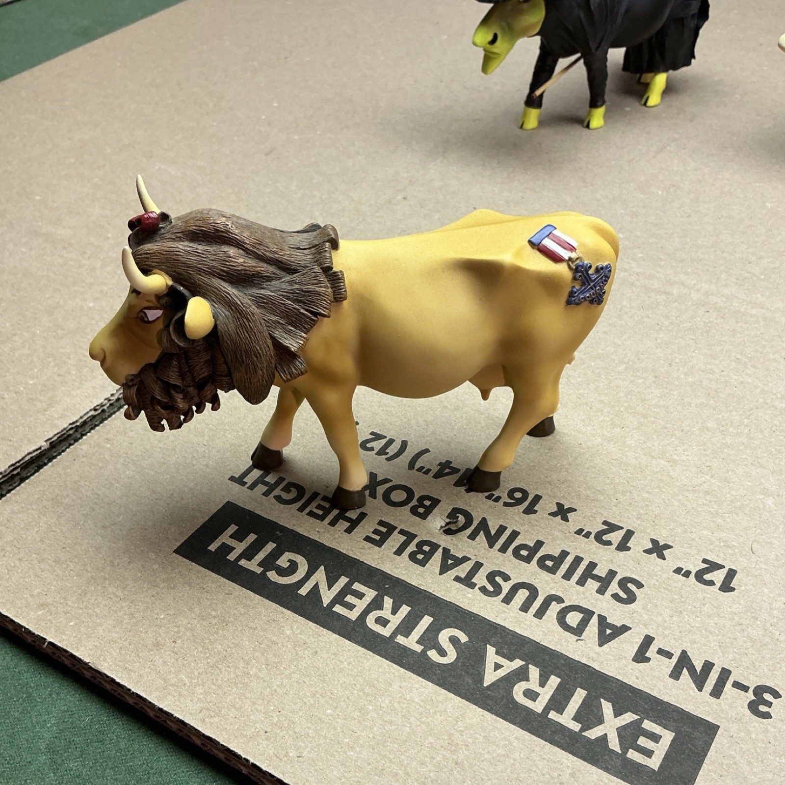 CowParade Wizard of Oz Cow Figurine Set Resin COMPLETE SET 6 1/2 long by 5 tall