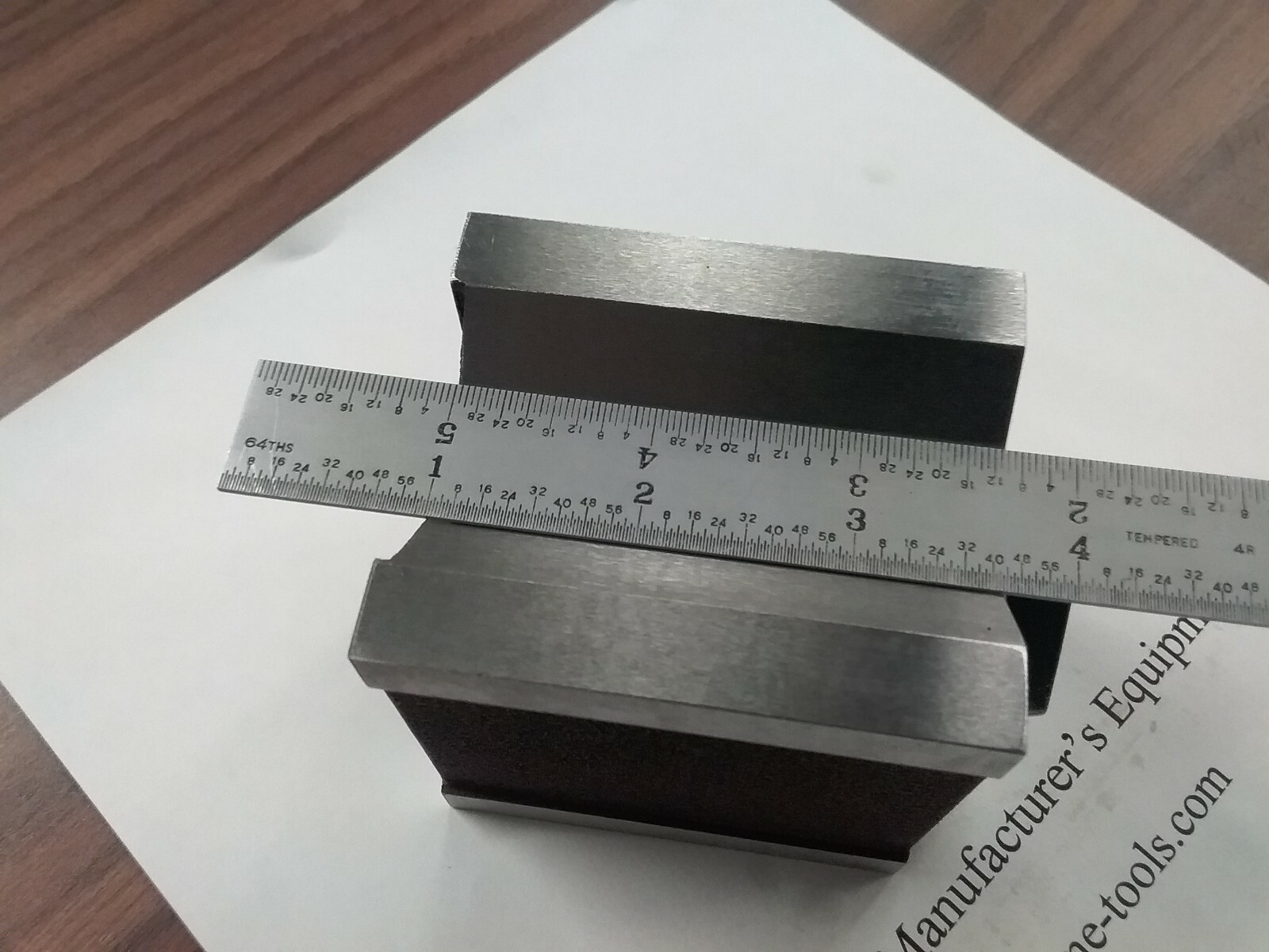 2-7/8x2-3/8x2-3/4" on/off magnetic Knob V-BLOCK 260 lbs mag power #706P-150