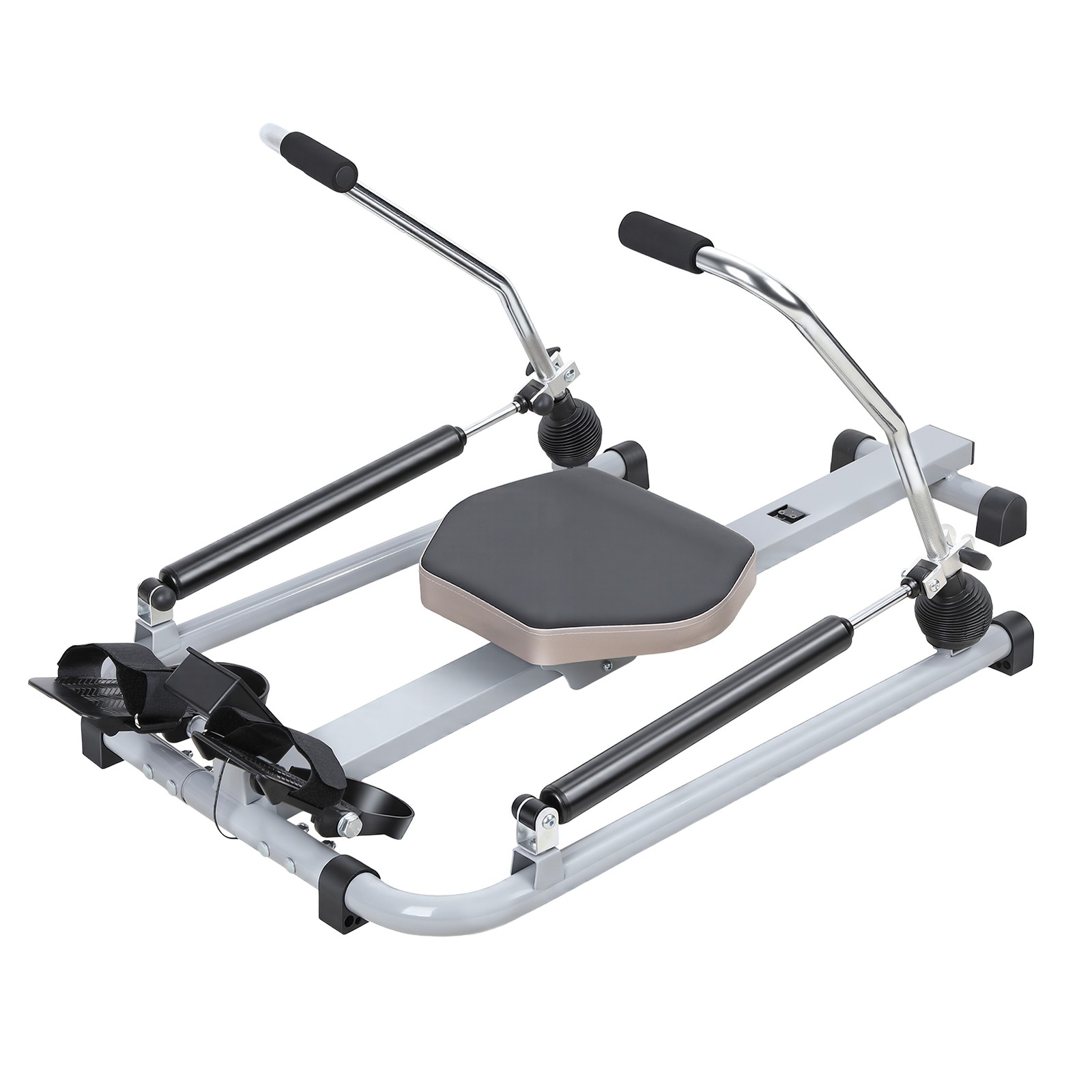 Fitness Home Gym Rowing Machine Rower w/Adjustable Double Hydraulic Resistance