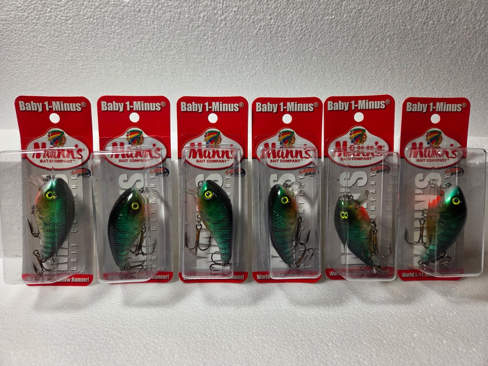Mann's Bait Company Baby 1- (6 lures of Bluegill)