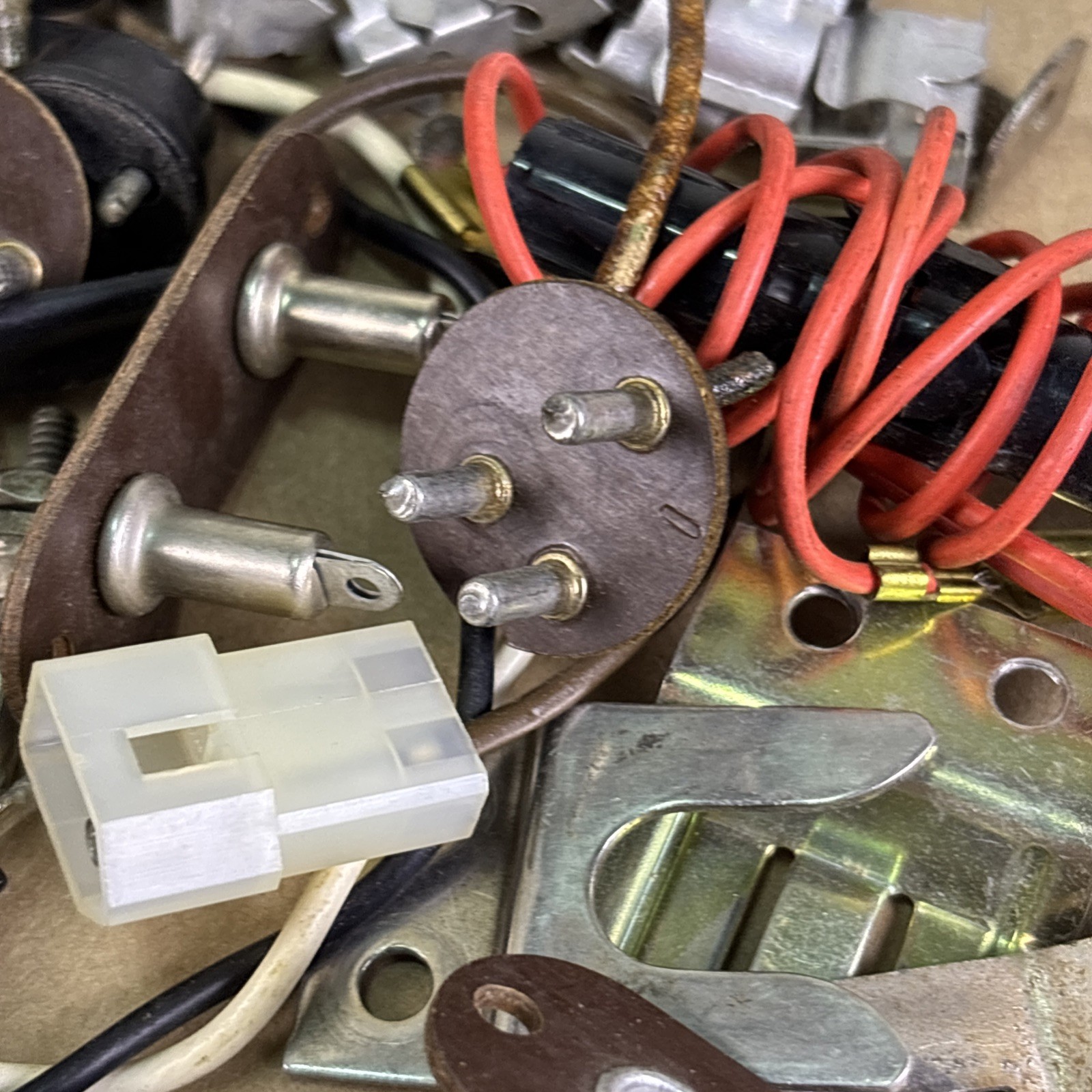 Miscellaneous Lot of Various Ham Radio Sockets and Parts Junk Drawer Lot