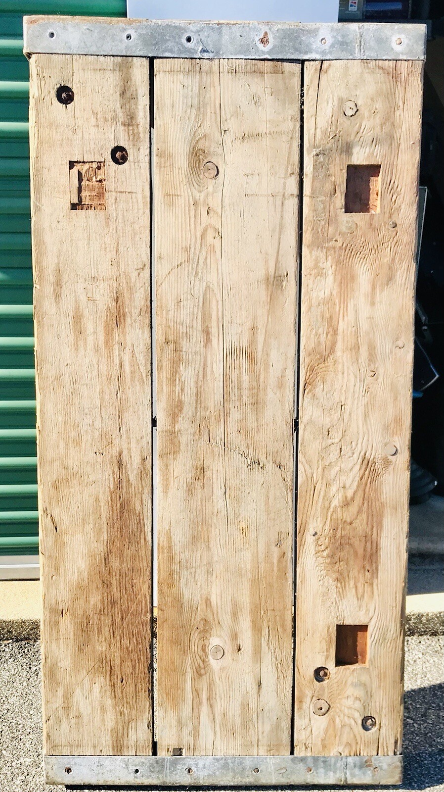 WWII Liberty Ship Wooden Hatch Door Cover Large In Excellent Original Condition