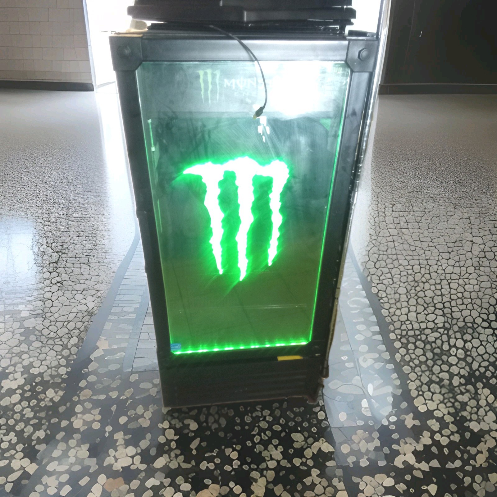 Imbera VR10 R2 Monster Energy Freestanding Refrigerator LED Lighting