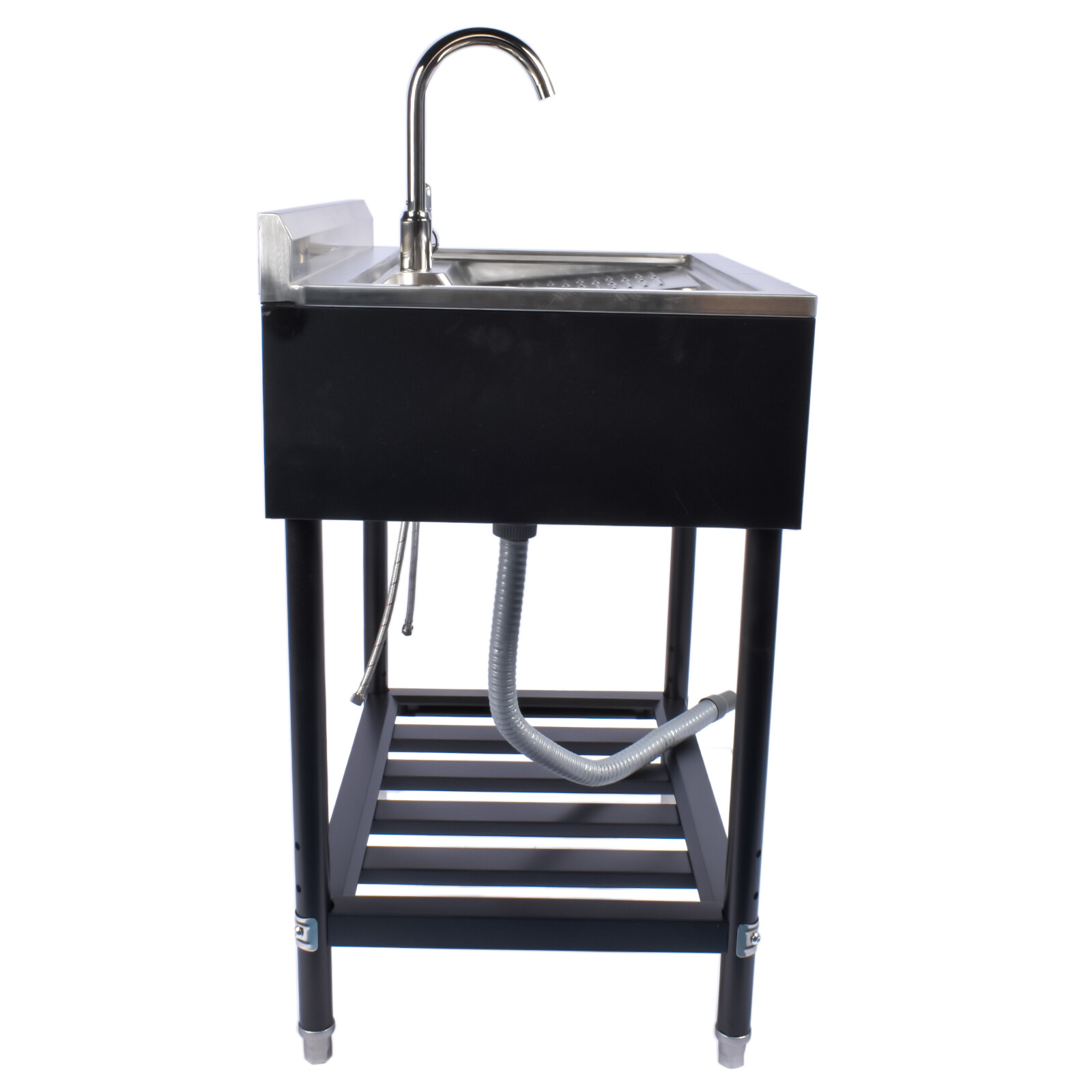 28''/36/39'' Stainless Steel Utility Sink Free Standing Single Bowl Laundry Tub