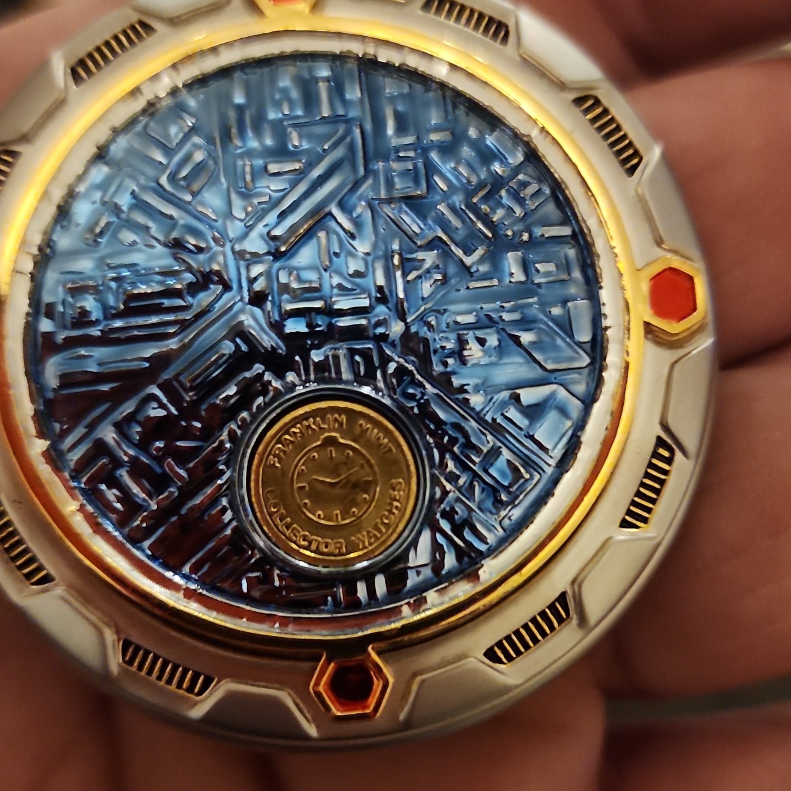 Franklin Mint Collector Star Trek Pocket Watches Set of 4