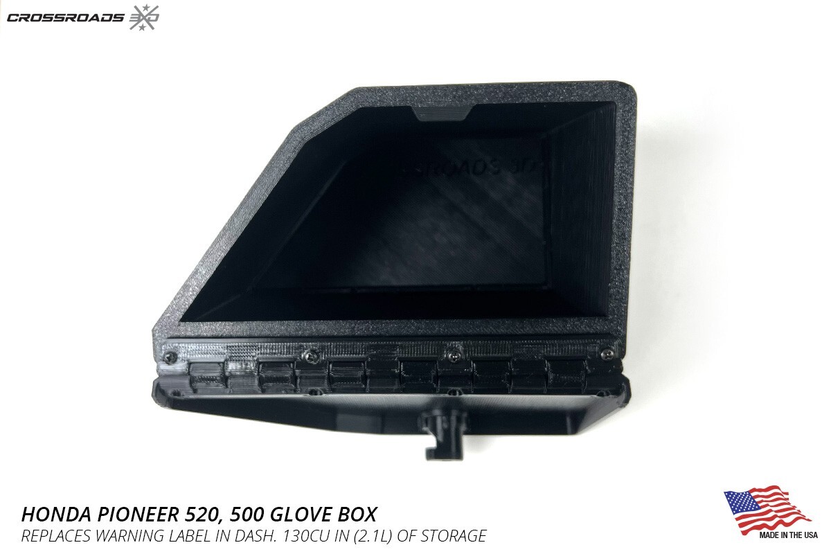 Original USA-designed and made Honda pioneer glove box for 500, 520