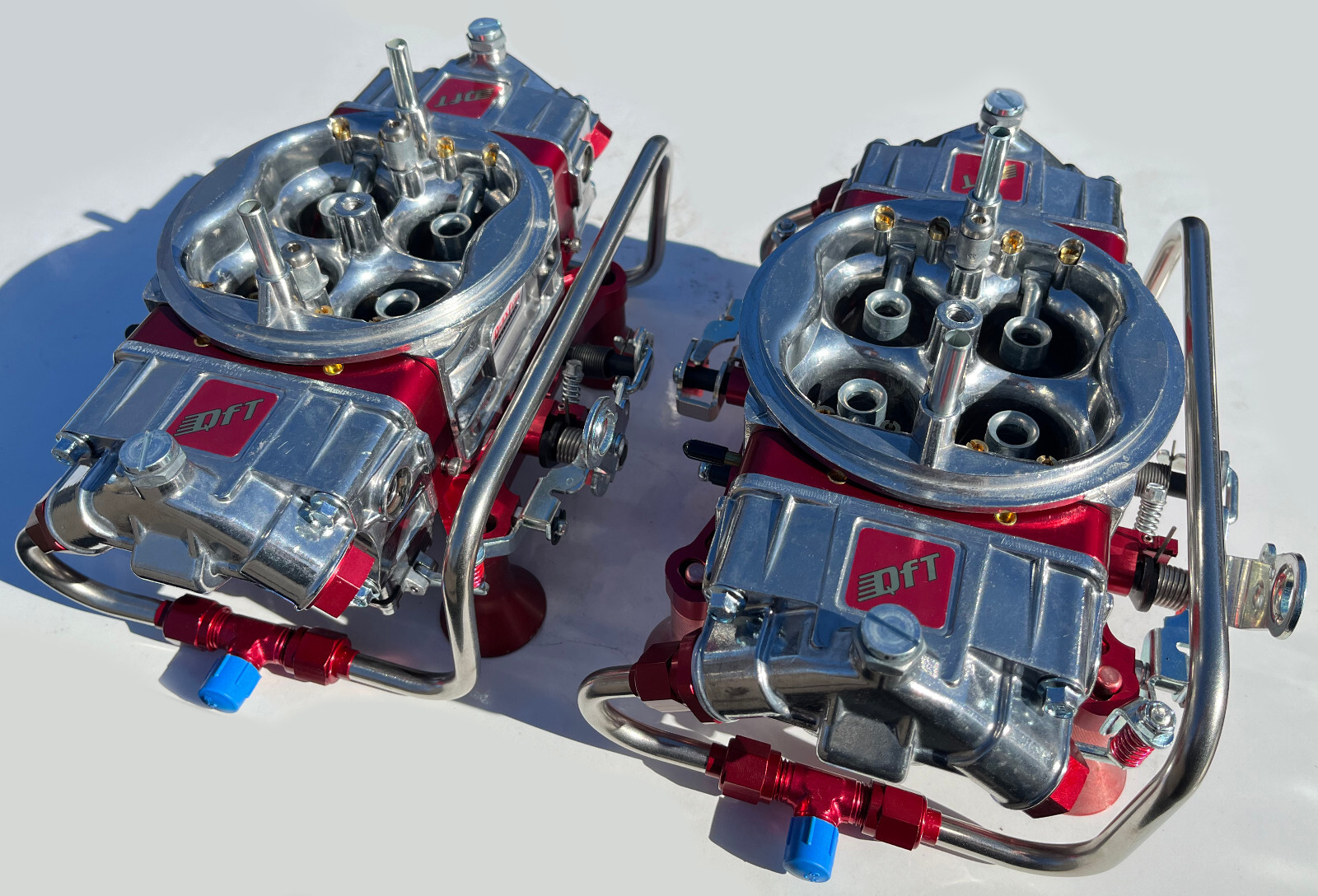 QUICK FUEL Q-650-B2 650 CFM BLOWER SUPERCHARGER CARBS WITH LINE KIT