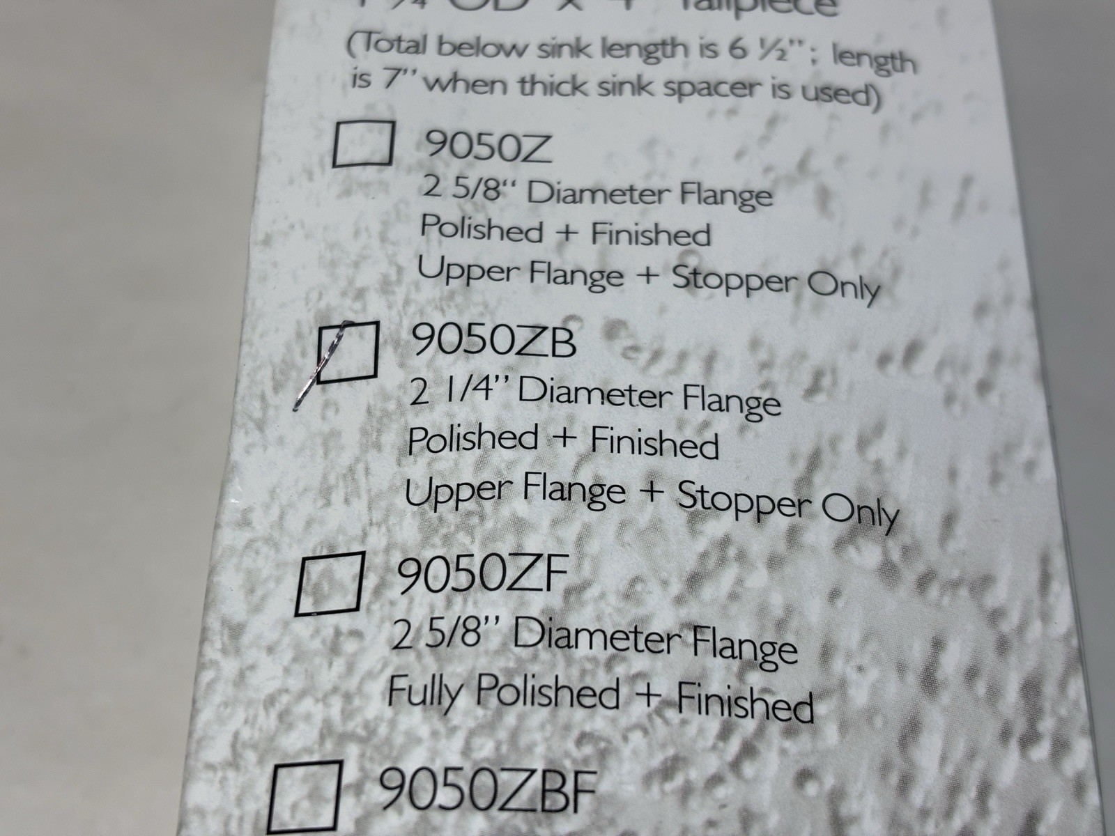 CALIFORNIA FAUCETS ZeroDrain 2-1/4" Pop Down Lavatory Drain Polished Chrome